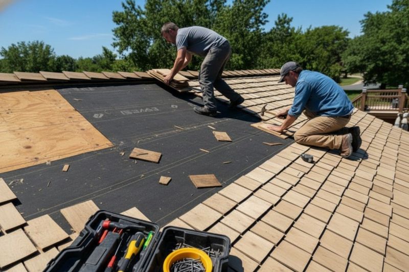 Wood Shingles Repair in Morrisville, PA